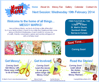 Messy Marks Website